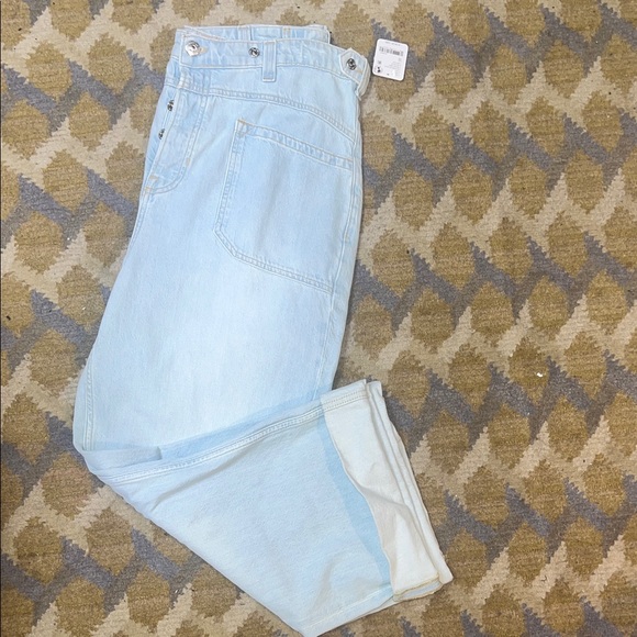 Women's Cotton Palmer Cuffed Boyfriend Jeans size 32 - Picture 3 of 5